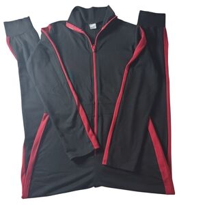 VENUS Black and Red Jumpsuit SIZE (S)